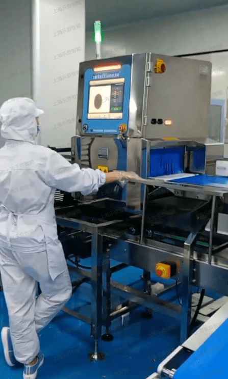 食品X射線異物檢測機X光機輸送線檢測五仁大月餅